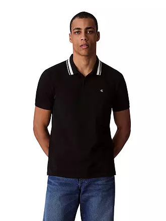 CALVIN KLEIN JEANS | Poloshirt | schwarz